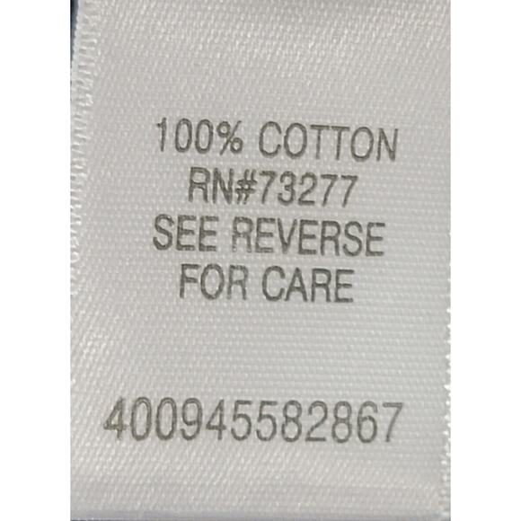 Croft & Barrow Navy Blue Classic Tee Top Medium Lightweight Soft Stretchy - Picture 4 of 4